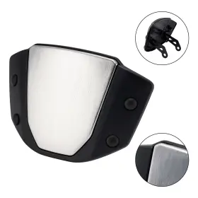 Win-h192-sblk Darupsun Windshield Windscreen Fit For Honda Cb650r 2024-2025 Silver Black Win-h192-sblk Darupsun Windshield Windscreen Fit For Honda Cb650r 2024-2025 Silver Black