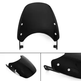 Win-t705-blk Darupsun Abs Motorcycle Windshield Windscreen For Triumph Speed Twin 1200 2019-2021