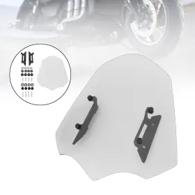 Win-t711-cle Darupsun Windshield Windscreen Fit For Trirumph Rocket 3 3r Gt 2020-24 Cle