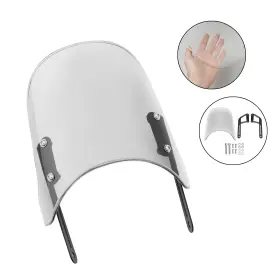 Win-t715-cle Darupsun Windshield Windscreen Fit For Scrambler 1200 Xc Xe 19 23 Street Twin 900 16