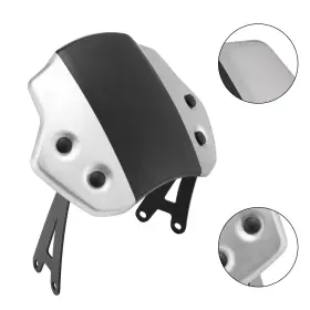 Win-t720-sil Darupsun Motorcycle Windshield Windscreen Fit For Scrambler 400 X 2024-2025 Silver