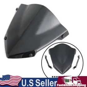 Win-y456-blk Darupsun Windscreen Windshield Shield Protector Fit For Yamaha Mt-09 2014-2016 Blk
