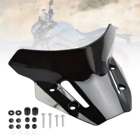 Win-y471-blk Darupsun Abs Motorcycle Windshield Windscreen Fit For Yamaha Mt-09 Mt 09 2021-2023 Blk