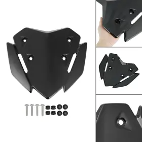Win-y474-blk Darupsun Abs Motorcycle Windshield Windscreen Fit For Yamaha X-max 300 2023-2024 Blk