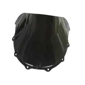 Ws-062-k0763 Dfmt #rzlia Black Front Windscreen For 1996-2003 Kawasaki Ninja Zx7r Abs Plastic Windshield