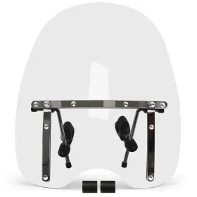 Ws-116-kz980clear Dfmt #sui Clear 19 Inch Windscreen For Kawasaki Vulcan Vn500 750 800 900 1500 1600 Windshield