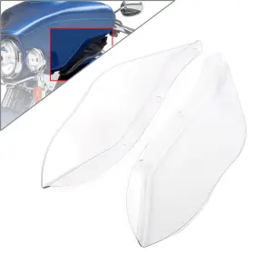 Dictorcoltd 550730619053 2xside Fairing Windshield Air Deflector For Harley Street Electra Glide 96-13 Us