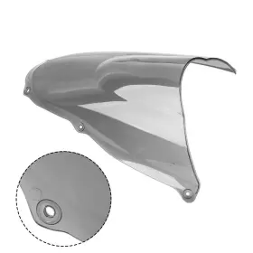 Dictorcoltd 550748593611 Grey Motor Windscreen Windshield Wind Deflector For Aprilia Rs125 2006-2010 Us