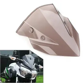 Dictorcoltd 770000449368 Tan Motorcycle Windshield Windscreen For Kawasaki Z400 2018-2022 2021 2020 2019
