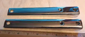 Dixie Distributing #58095-49 #58096-49 Chrome Windshield Mounting Brackets Harley-davidson 49-84 Flh#58095-49 58096-49