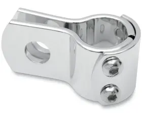 2404-0364 Drag Specialties Three-piece Frame Clamp - 1.5 Inch Chrome
