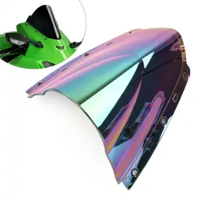 Dreamhighh 310009538078 Windscreen Windshield Abs For Kawasaki Ninja Zx10r 2021 2022 2023 Dark-iridium
