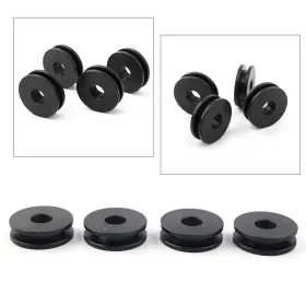 Dreamhighhus 550729780832 Detachable Windshield Bushing Grommets Replacement For Road King Softail Black