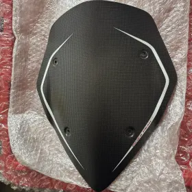 48710652ab Ducati Multistrada 1200 Carbon Pikes Peak Windshield Windscreen Oem 2013-14 48710652ab Ducati Multistrada 1200 Carbon Pikes Peak Windshield Windscreen Oem 2013-14