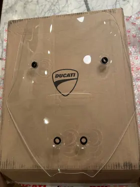 48711372a Ducati Multistrada V4 Rally Genuine Windshield
