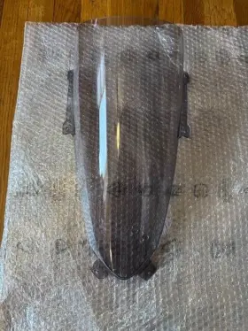 97110731a Ducati 2022-2024 Tall Smoked Racing Windscreen Panigale V4 V4s Oem