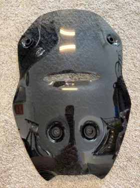 97111231a Ducati Multistrada V4 Pikes Peak Dark Smoke/black Windshield Oem