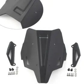 Mt-07 Efmotorshop 211311255861 Windshield Windscreen For Yamaha Mt-07/fz-07 2021-2022 Wind Deflector Black