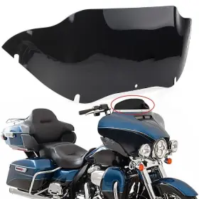 Efmotorshop 211311359156 9.5 Inch Wave Windshield Windscreen For Harley Touring Electra Street Glide 96-13 Us