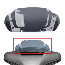 Efmotorshop 550738501145 Us 1x 10ftft Windscreen Windshield For Harley Touring Cvo Street Glide 2023-24