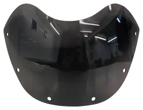 70-52507 Emgo Only For Venom Mini Cafe Black Windshield 5.75 Inch Headlight Open Mark Ii