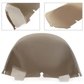 Eparts 996812199455 13 Inch Windshield For Harley Electra Glide Ultra Classic Flhx Flhtcutg 96-13 Smoke