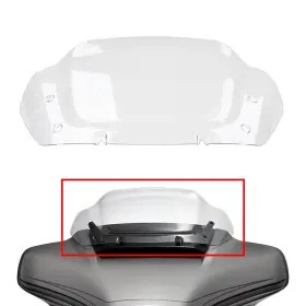 Eparts 996812289460 10 Inch Windscreen Windshield For Harley Touring Cvo Street Glide 2023 2024 Clear