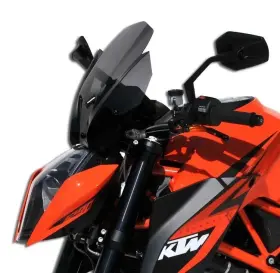 0354k06-54 Ermax Sport Screen Windshield 31cm For Ktm 790 Duke - Gray