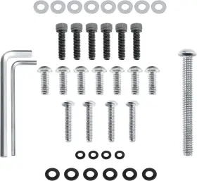 Lc-106 Eumti 18pcs Motorcycle Batwing Inner Fairing Windshield Trim Screws Bolts Kit