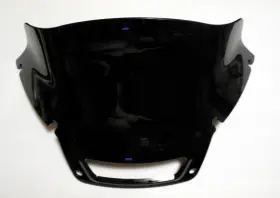 6111-7 Fatecim 7 Inch Smoke Windshield Windscreen Air Deflector For Harley 2022 2023 2024