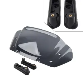 Flashbuyeasy 412000334311 10 Inch Windscreen Windshield For Harley Touring Cvo Street Glide 2023 2024 Smoke Us