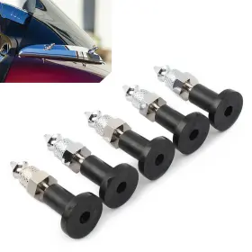 Flashbuyeasyusa 550744504314 For Harley Road Glide Fltr 98-13 Ultra Fltru Windshield Well Nut Bolt Screw Kit