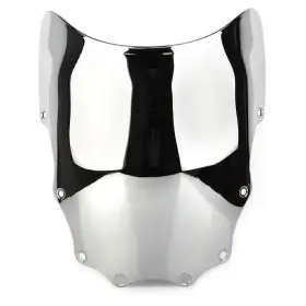 Fortodayy 550754922160 Fit Kawasaki Ex500 Ninja 500r 1993 - 2009 Front Windshield Windscreen Silver