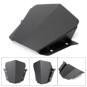 Fortodayyus 550729213958 Front Windshield Windscreen Fit Yamaha Mt 09/fz 09 2014-2016 Black Aluminum Fl