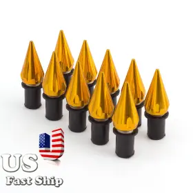 Fx-dfls-ak-ar-2211116-2 Fxcnc Cnc Aluminum 5mm Fairing Wind Windscreen Windshield Bolts Screws M5 Gold 10pcs