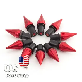 Fx-dfls-ak-ar-rj-190422-5 Fxcnc Red Universal M5 Fairing Windscreen Screw Bolt Kit Windshield Mounting Nuts Us