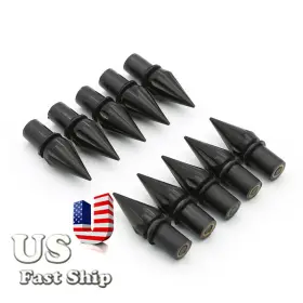 Fx-dfls-ak-ar-rj-210310-m-2 Fxcnc Cnc 5mm Fairing Windscreen Screw Bolt Kit Windshield Mounting Nuts Wellnut Black