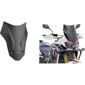 D1144bo Givi Windshield Matte Black