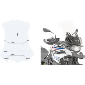 D5127st Givi Windshield Clear