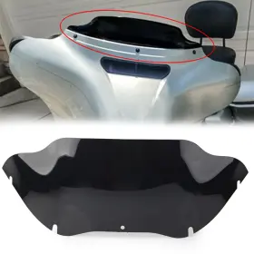 Goodbcdus 420014723717 Fit For Harley Touring Road Glide 1998-2013 9.5 Inch Wave Windshield Windscreen