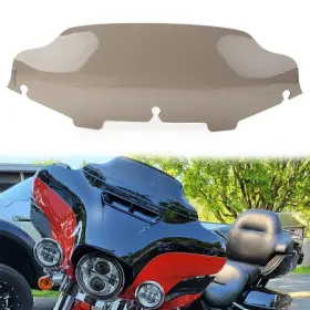 Goodcde 510001183348 6 Inch Wave Windshield Windscreen For Harley Touring Electra Street Glide 96-13 Us