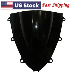 Goodcde 550729293455 Motor Double Bubble Windshield Windscreen For Honda Cbr1000 Rr 2008-2011 2009 Us