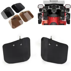 Goodcde 550743785233 Motorcycle Air Wing Windshield Deflector Mirror Mount For Honda Gl1800 2001-17