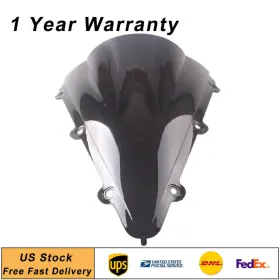 Goodnewstoreusa 550718406064 For Yamaha Yzf R1 2004-2006 Windscreen Wind Shield Sceeen Protection Motor