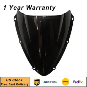 Goodpartscenterus 412000508071 For Suzuki Gsxr600 Gsxr750 Gsxr 600 750 K8 08-10 Windscreen Wind Shield Black