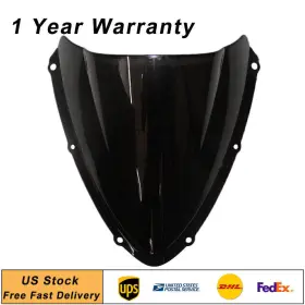 Goodpartscenterus 550737819746 For Suzuki Gsxr600 Gsxr750 Gsxr 600 750 K8 08-10 Windscreen Wind Shield Black