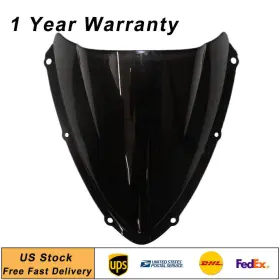 Goodpartscenterus 550743693187 For Suzuki Gsxr600 Gsxr750 Gsxr 600 750 K8 08-10 Windscreen Wind Shield Black
