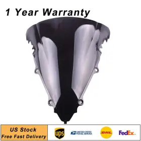Goodpartscenterus 550747954772 Motorcycle Windshield Windscreen For Yamaha Yzf R6 2003-2005 R6s 2006-2009 Smoke