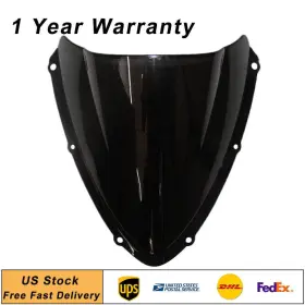 Goodpartscenterus 810000324347 For Suzuki Gsxr600 Gsxr750 Gsxr 600 750 K8 08-10 Windscreen Wind Shield Black