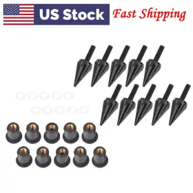 Fz16 Gzyf 550743185729 For Yamaha 2012-2013 12 10x Windscreen Windshield Spike Bolts Nuts